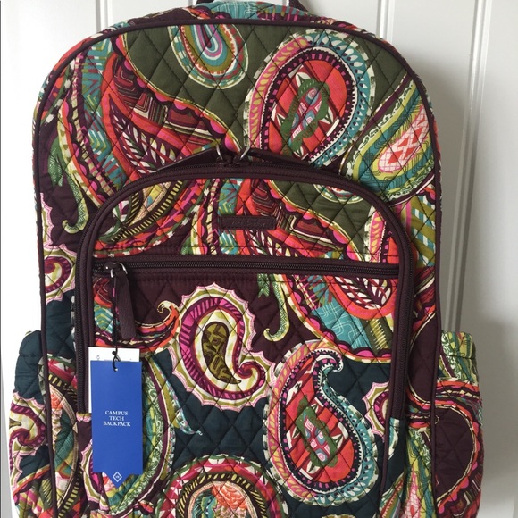 Vera Bradley Campus tech Backpack - Picture 2 of 8